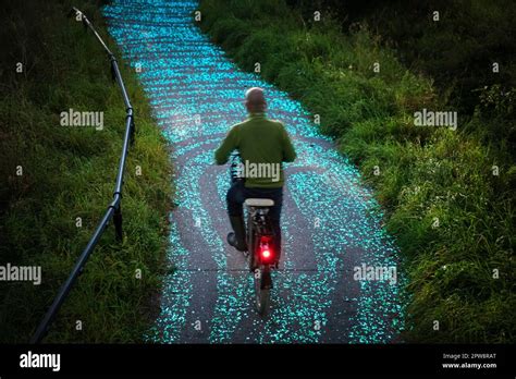 The Netherlands Nuenen The Van Gogh Roosegaarde Cycle Path Inspired