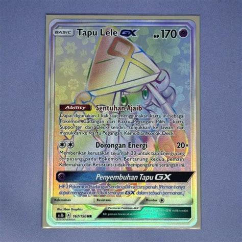 Promo Tapu Lele Gx Hr As B Pokemon Tcg Indonesia Diskon Di