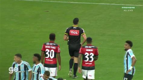 Vídeo Grêmio x Flamengo Compacto futebol ge