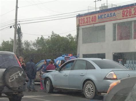 Aparatosos Accidentes Viales Dejan Da Os Lesionados Y Caos Vehicular