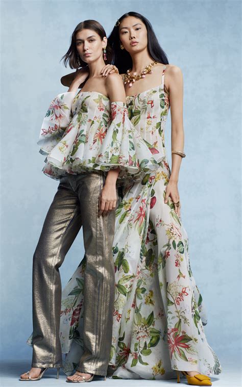 Womens Oscar De La Renta Spring Summer 2024 Collection Moda Operandi