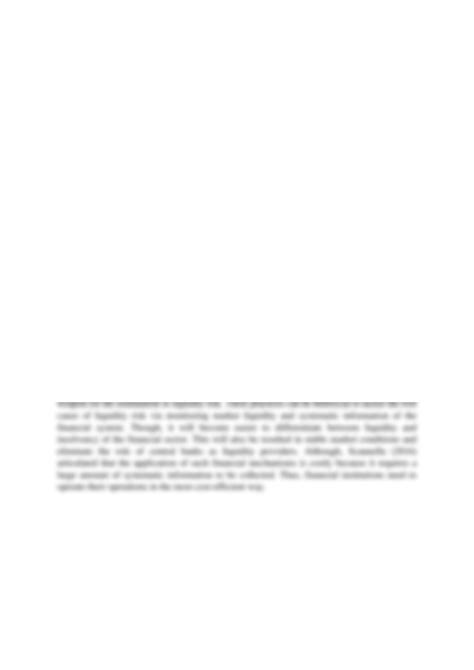 Solution Liquidity Risk Determinants 1 Studypool