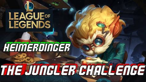 THE JUNGLER CHALLENGE HEIMERDINGER ES DIVERTIDISIMO YouTube