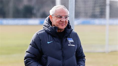 Hertha Bsc Zum Ersten Training Kam Magath Zu Spät