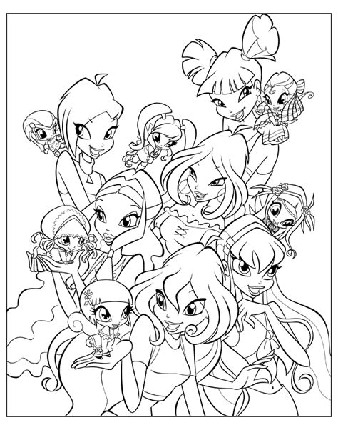 Winx Fairy Jungle Imagens Para Colorir Porn Sex Picture