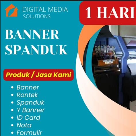 Cetak Spanduk Banner Backdrop Background Rontek Baliho