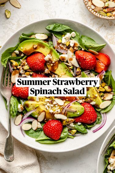 Strawberry Feta Spinach Salad With Balsamic Vinaigrette Artofit