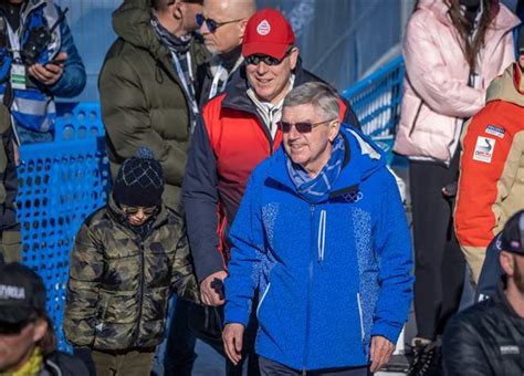 La Escapada Del Pr Ncipe Alberto De M Naco Y Su Hijo Jacques A La Nieve