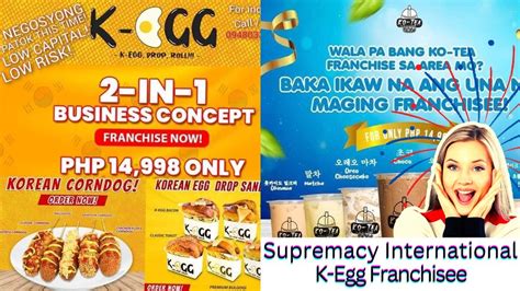 Years Old Naging Successful Sa K Egg Franchise Ni Supremacy