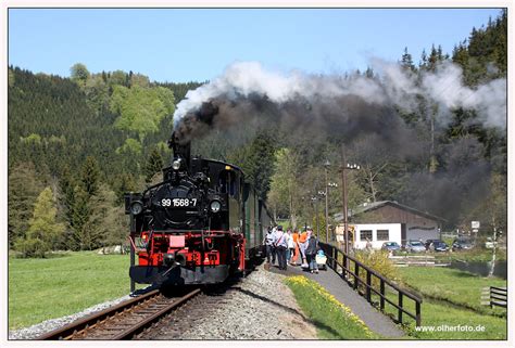 Preßnitztalbahn 2008 09 99 568 mit einem Zug der Preßnit Flickr