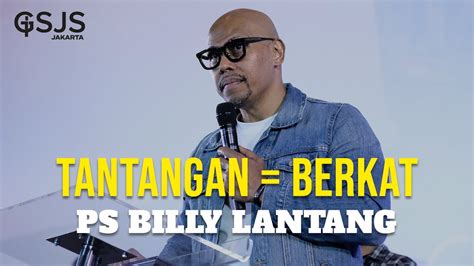 Semakin Besar Tantangan Semakin Besar Yang Tuhan Ingin Kasi Ps