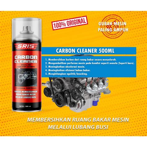 Jual Carbon Cleaner Spray 500ml Foam Pembersih Ruang Bakar SR15 500 ML