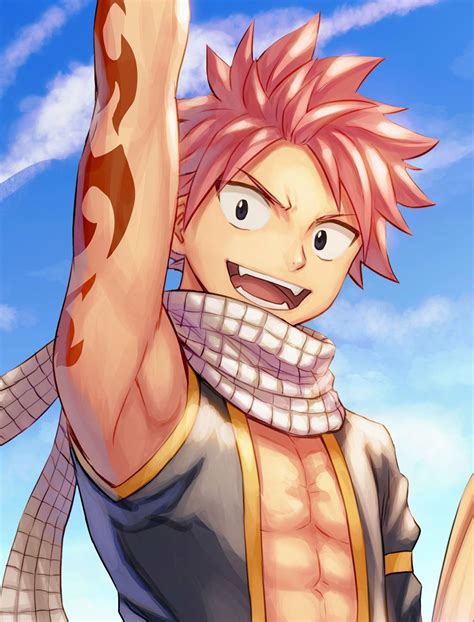 Natsu Dragneel Fairy Tail Anime Fairy Tail Natsu Dragneel