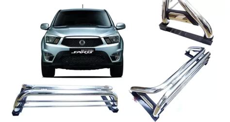 Barra Antivuelco Acero Inox Ssangyong Actyon Sport 2008 2021 Cuotas