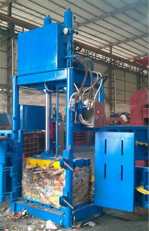 30 Ton Mild Steel Body Hydraulic Scrap Baling Press 950 X 1250 Mm