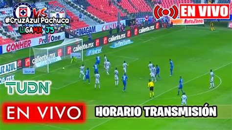 Cruz Azul Vs Pachuca En Vivo Tudn Youtube