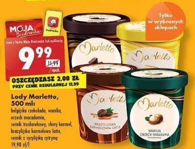 Promocja Lody słony karmel marletto w Biedronka