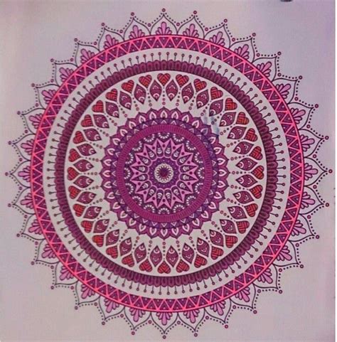 Mandala ,colored with gel pens,coloring by me. | Gel pens coloring, Coloring pages, Coloring books