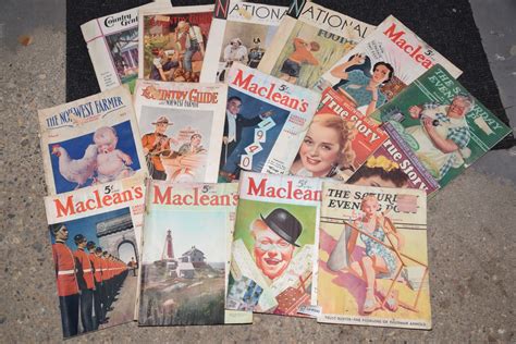 Old Magazines Lot