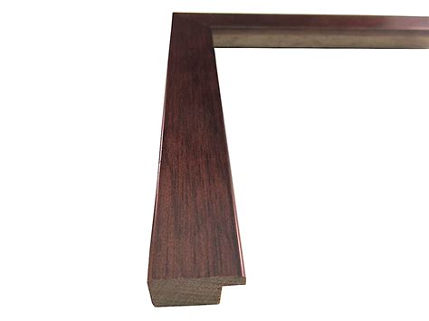 3 4 Inch Wide Dark Walnut Picture Frame Moulding In Lengths 2918 M