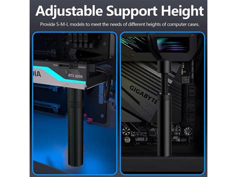 Graphics Card Gpu Support Bracket Adjustable Height Gpu Sag Stand