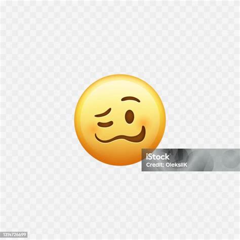 Emoji Apa Yang Terjadi Emoji Wajah Mabuk Lucu Terisolasi Di Atas Putih