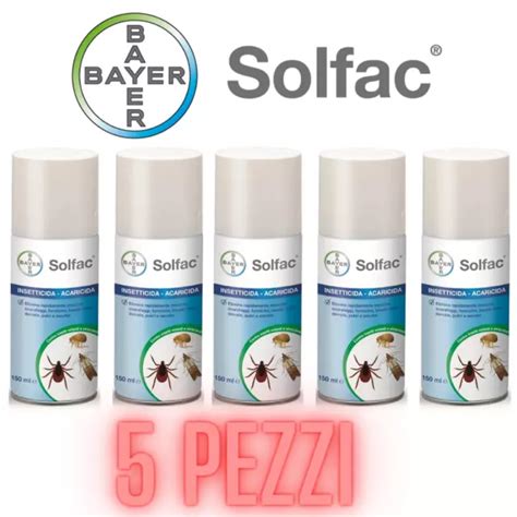 Insetticida Bayer Solfac Automatic Forte Pulci Zecche Formiche