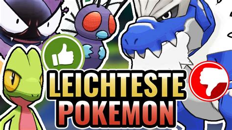 Wir wählen LEICHTESTEN POKÉMON dann KÄMPFEN wir YouTube