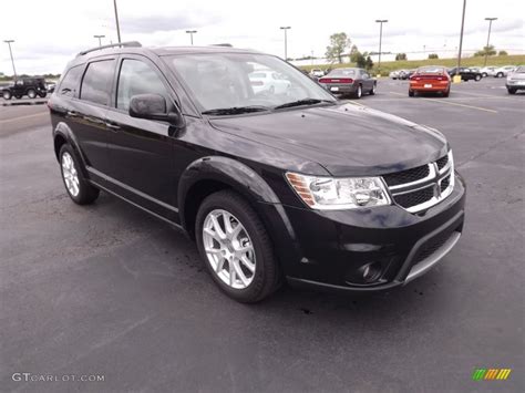 Brilliant Black Crystal Pearl 2012 Dodge Journey Sxt Exterior Photo