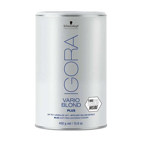 Schwarzkopf Igora Vario Blond Blue Powder Lightener Plus 450g - Hairco ...