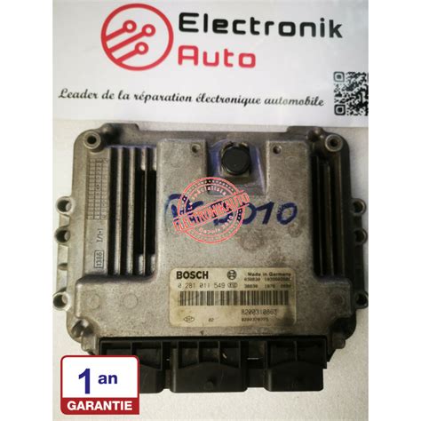 Calculateur Moteur Renault Megane 2 Scenic 2 Ref 0281011549 8200310863