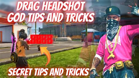 Secret Drag Headshot Tips And Tricks🤫🤯 Drag Headshot Kaise Mare🔥