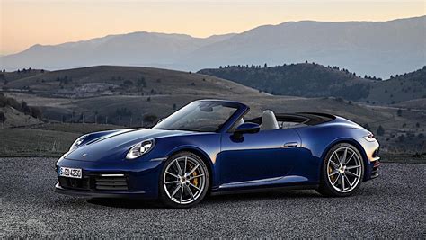 Gentian Blue 2020 Porsche 911 Shows The Understated Look Autoevolution