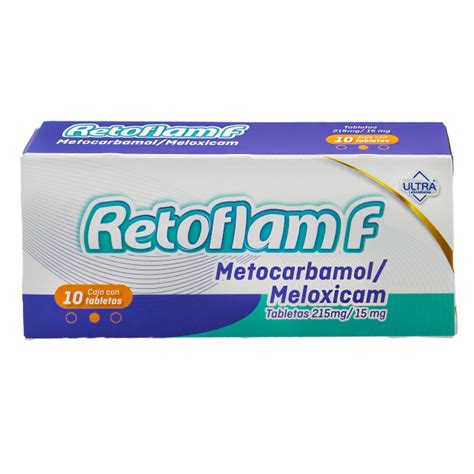 Retoflam F Tabletas Farmacias Gi Mejoramos Tu Salud Elevando Tu