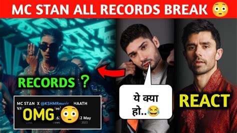 Mc Stan Hath Varti Song All Records Break Kr Na Kshmr On Recat Mc