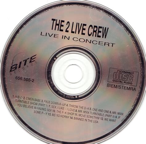 2 Live Crew Live In Concert 1990 Flac 320kbps RlsMaradona