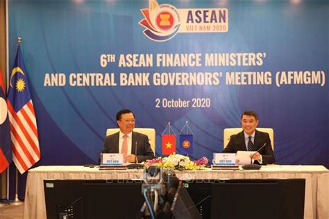 Asean 2020 Asean Finance Ministers Central Bank Governors Convene