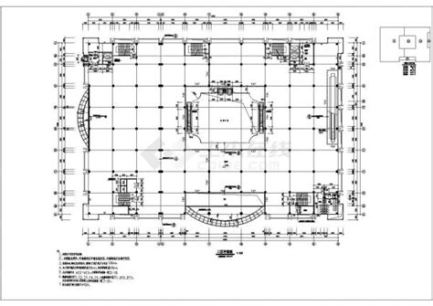 某大型商场建筑详细设计施工图（全套）商业建筑土木在线