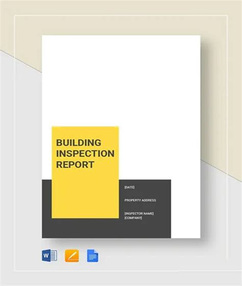 Inspection Templates In Word Free Download