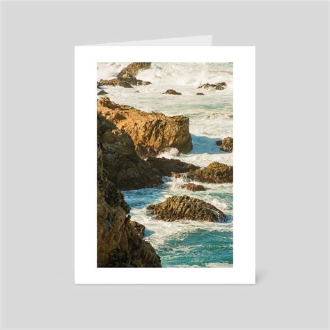 Big Sur California Ocean Waves Mm Film Photography Pacific