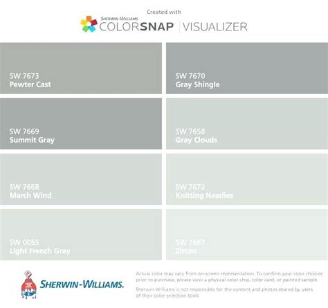 Sherwin Williams Conservative Gray Vs Wickham Gray Google Search