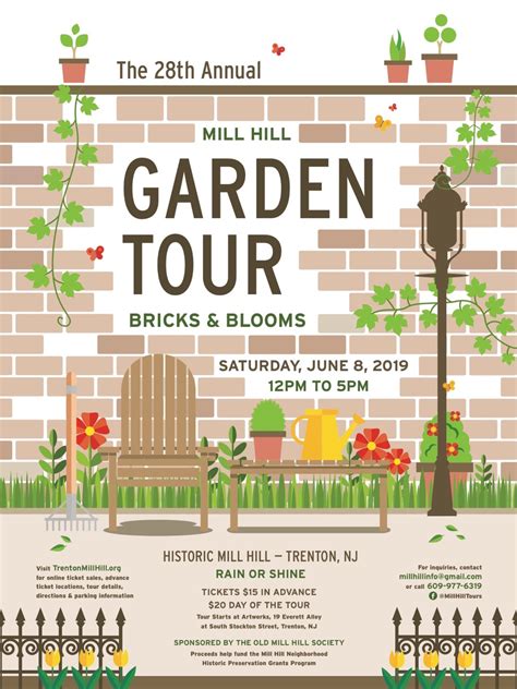Mill Hill Garden Tour The Old Mill Hill Society Trenton Nj