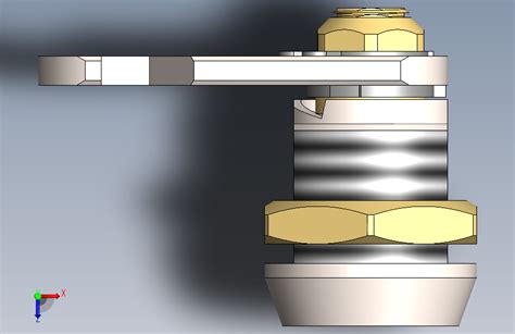 Abloy Cl104带凸轮的凸轮锁 Solidworks 2021 模型图纸下载 懒石网