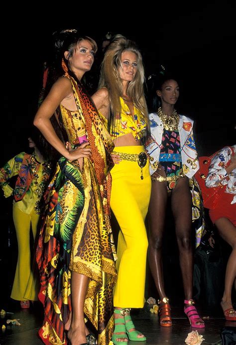 Gianni Versace Spring Summer 1992 Versaces Rock ‘n Rule Gala Benefit