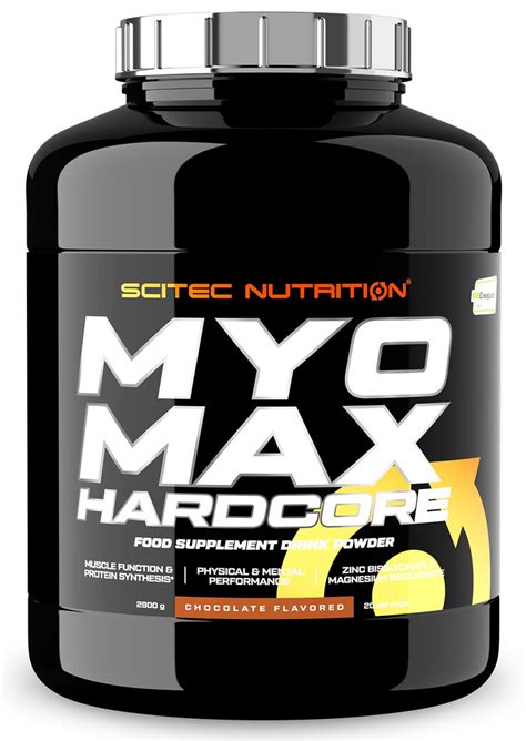 Гейнер Scitec Nutrition Myomax Hardcore 2800 г шоколад купить с