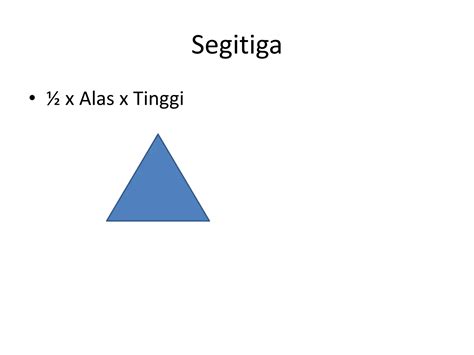 rumus luas bangun datar sekolah dasarpptx