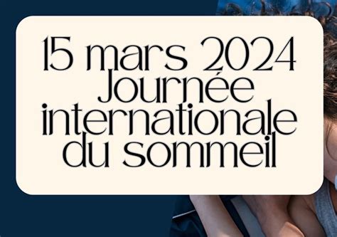 Journée internationale du sommeil Glow Naturo