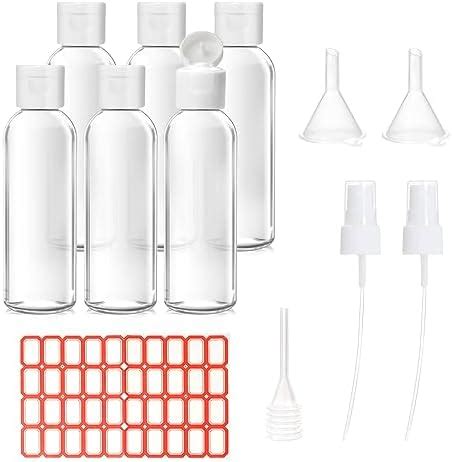 Reiseflaschen Set 6 PCS Reiseflasche Set zum Befüllen Leere