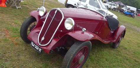 Fiat Balilla tipo 508 A Vintage Revival Linas Montlhéry 07 Mai 2017