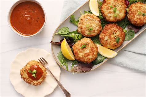 Speed Scratch Crab Cakes With Creole Mustard Sauce Schlotterbeck And Foss